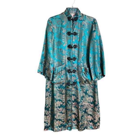 Other - vintage Peony Brand Chinese brocade robe small